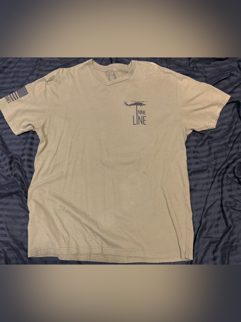 Nine Line Apparel Strong Graphic T-Shirt “olive”